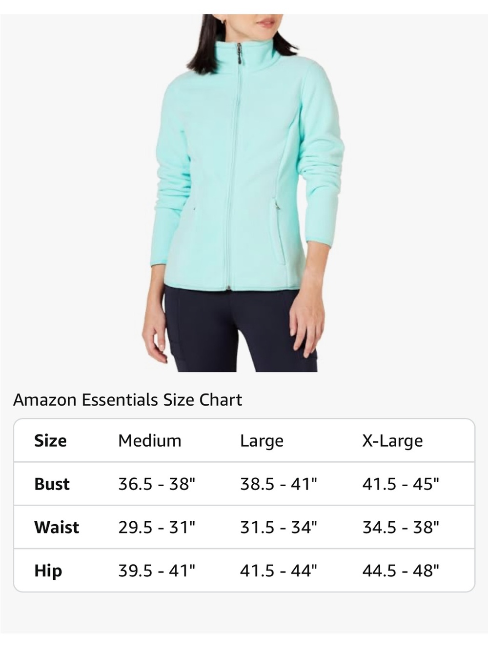 Amazon Essentials Fleece Jacket - Picture 7 of 7